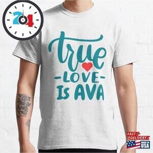 Ava Name Personalized Baby Gift Graphic Unisex T-Shirt